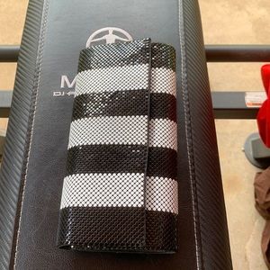 Small black and white Kate Landry bag